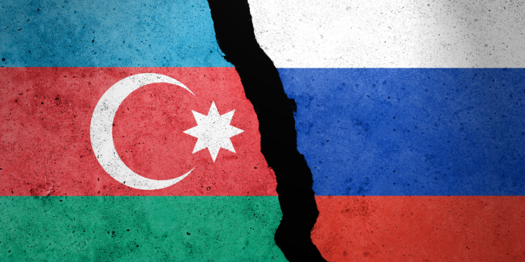 Azerbaijan, Russia, relationship, break