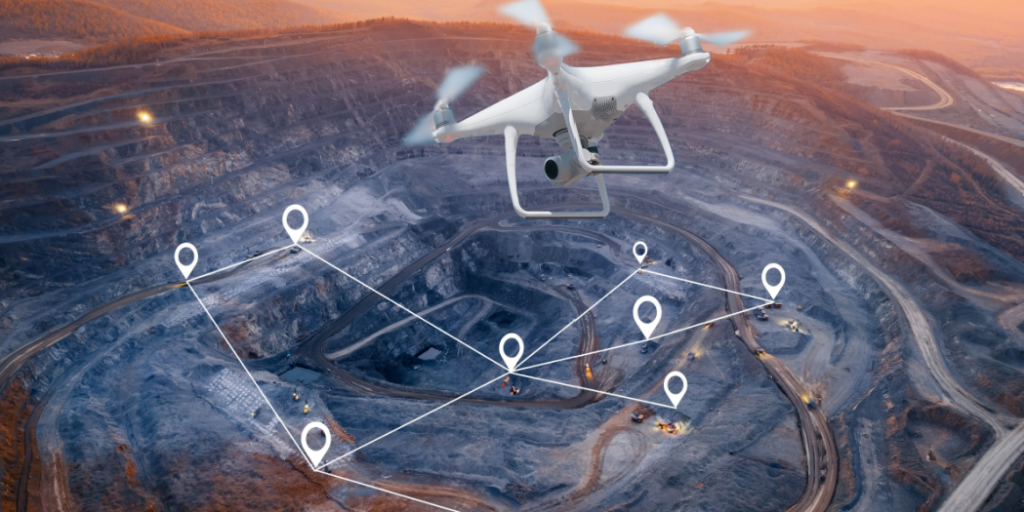 Geology, survey, drone, minerals