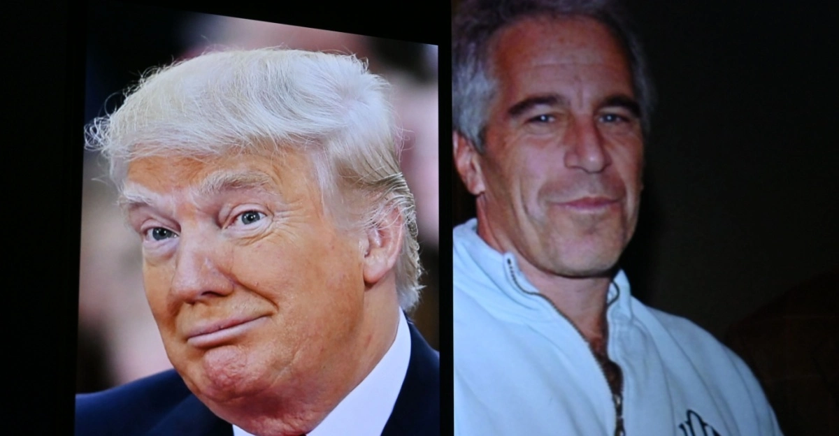 Donald Trump, Jeffrey Epstein.