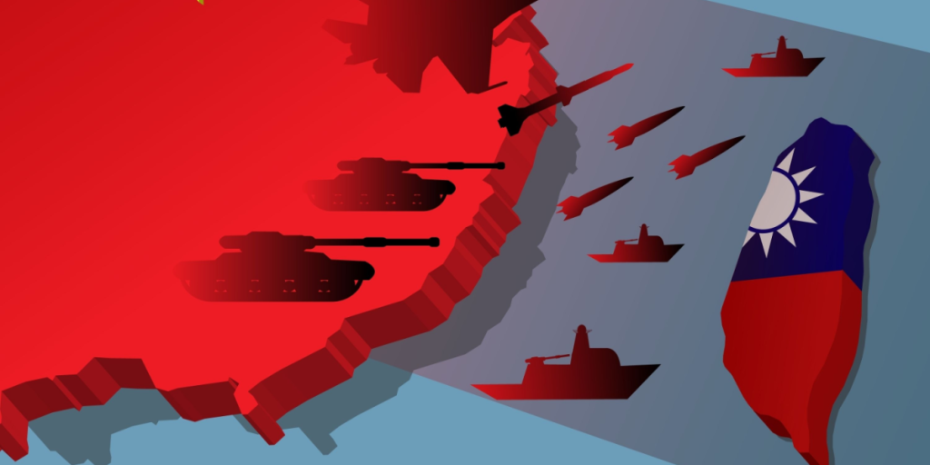 China, Taiwan, blockade