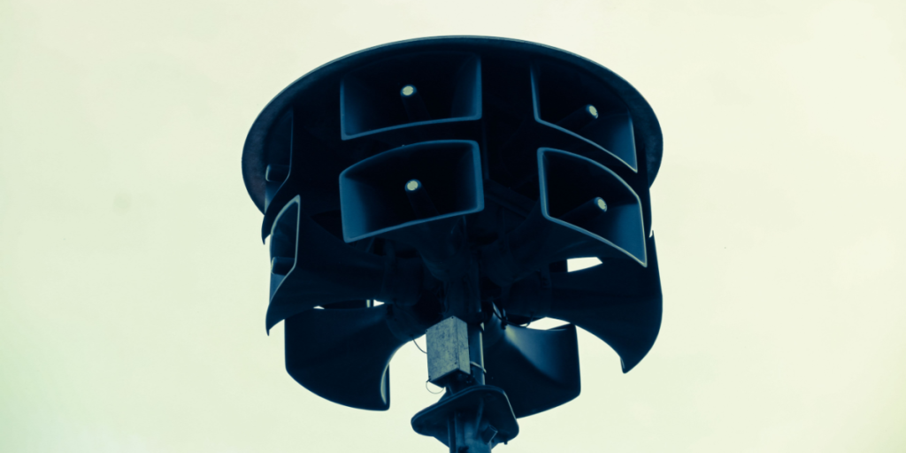 Air raid siren