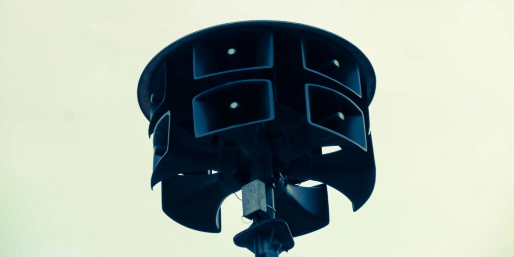 Air raid siren