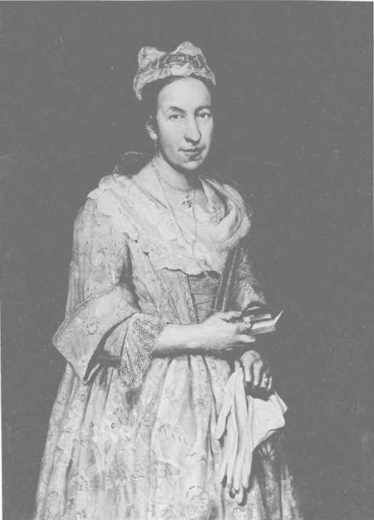 Giuseppe Vittore Ghislandi, portræt af en kvinde, portrait of a lady, portrett av en kvinne, nazi, 1940, Jacques Goudstikker