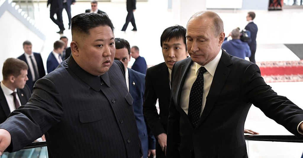 Kim Jong-un, Vladimir Putin