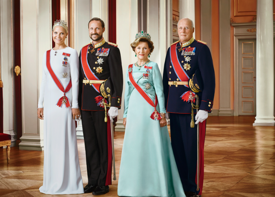 Kongeparet, kronprinsparet, Norwegian Royal Family, King, queen, crown prince, crown princess, kronprinsesse Mette-Marit, kronprins Haakon, dronning Sonja, kong Harald