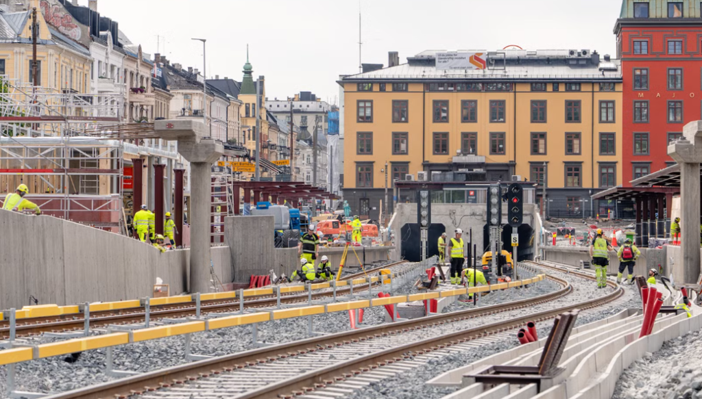 T-bane, Ruter, Sporveien, Oslo, Majorstuen