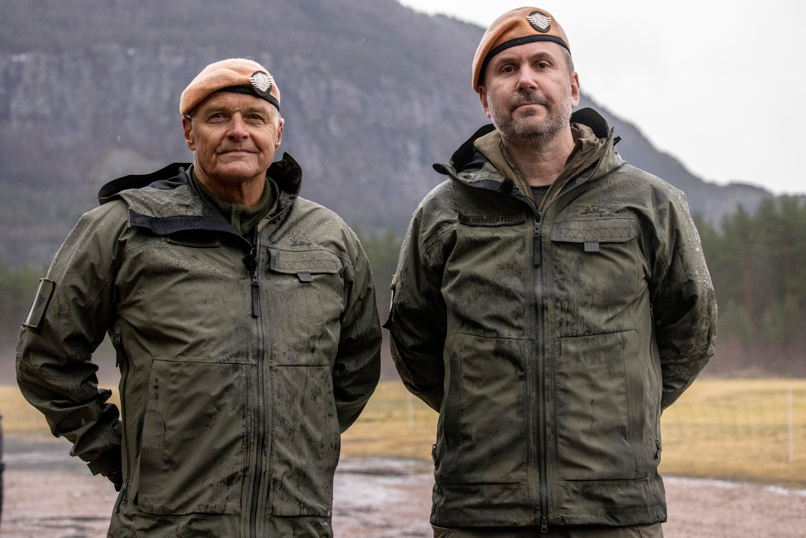 Kompani Lauritzen, Major Kristian Ødegård og oberst Dag Otto Lauritzen, TV 2