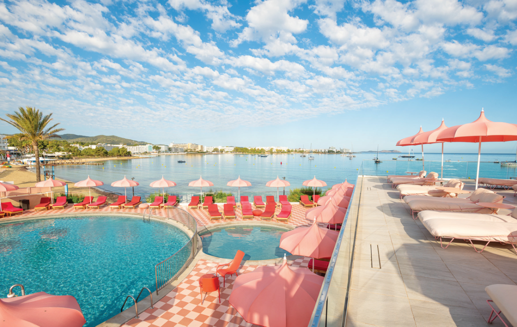 Pool, beach, Ibiza, rejse, ferie, vacation, holiday, travel