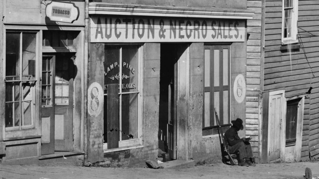 Slave auction
