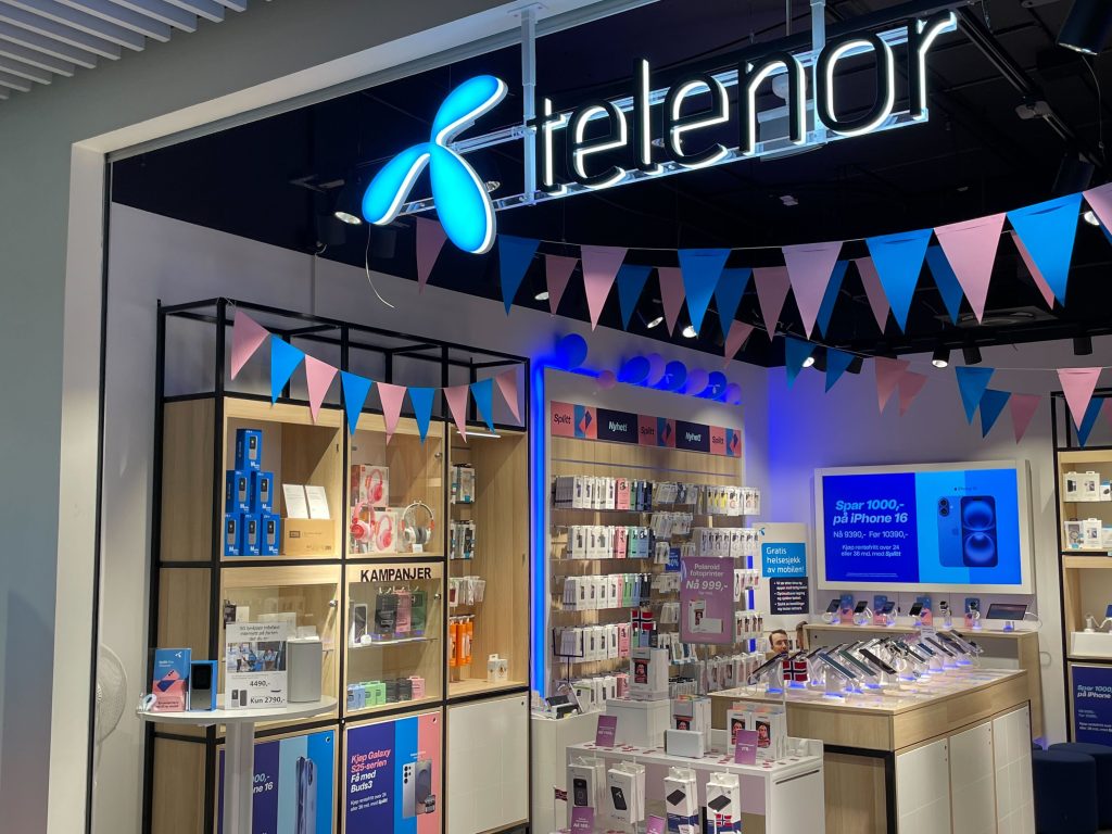 Telenor butik, store, phones