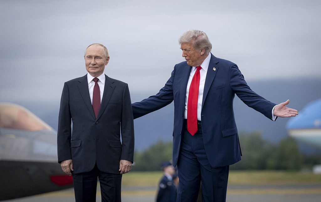 Putin och Trump Alaska