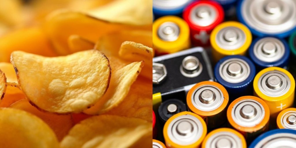 Nå kan du kjøpe chips med smak av … batterier