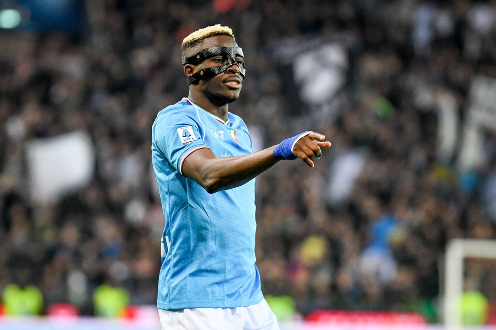 Udine,,Italy,,May,06,,2024,,Napoli's,Victor,Osimhen,Portrait,During