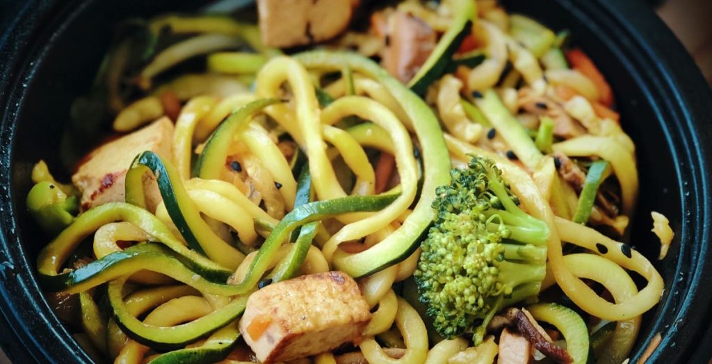 Zoodles Zucchini noodles squash