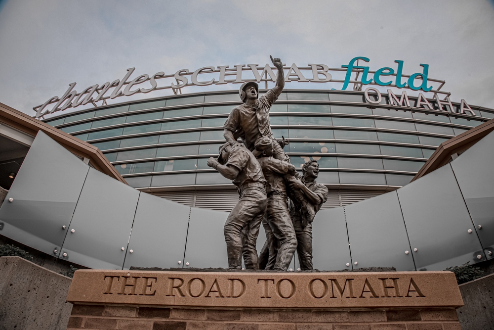 Omaha,,Nebraska,,Usa,,June,15,,2024:,Metal,Statue,Displayed