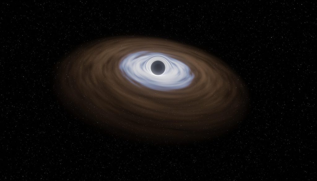 Black hole, sort hul