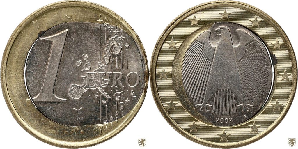 1 Euro rare, sjelden, sjælden mynt