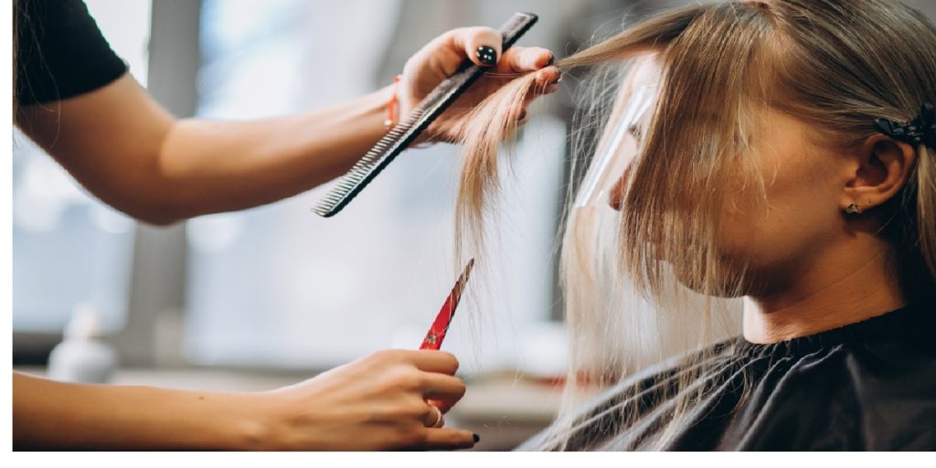 cut barber woman