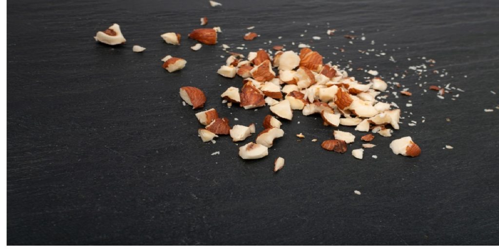 hazelnuts crushed