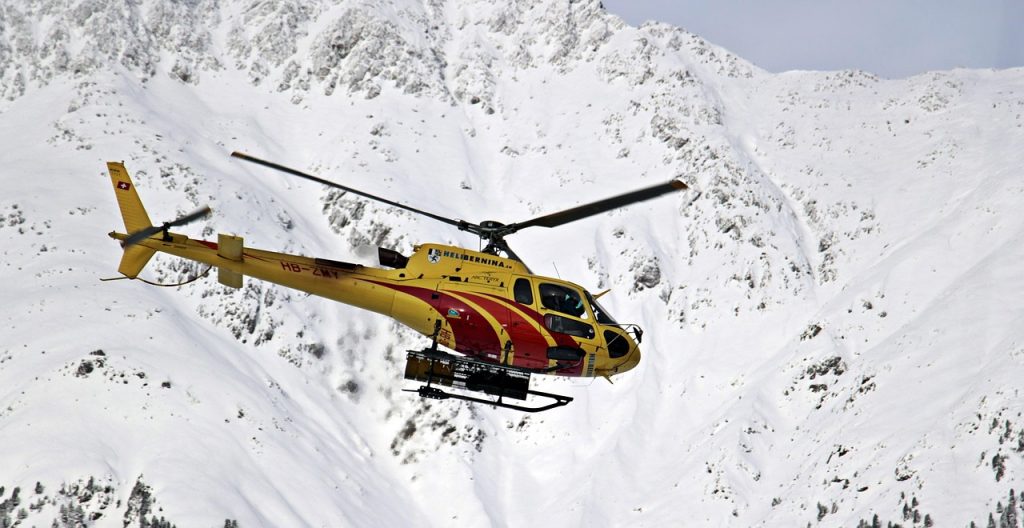 helicopter, mountain rescue