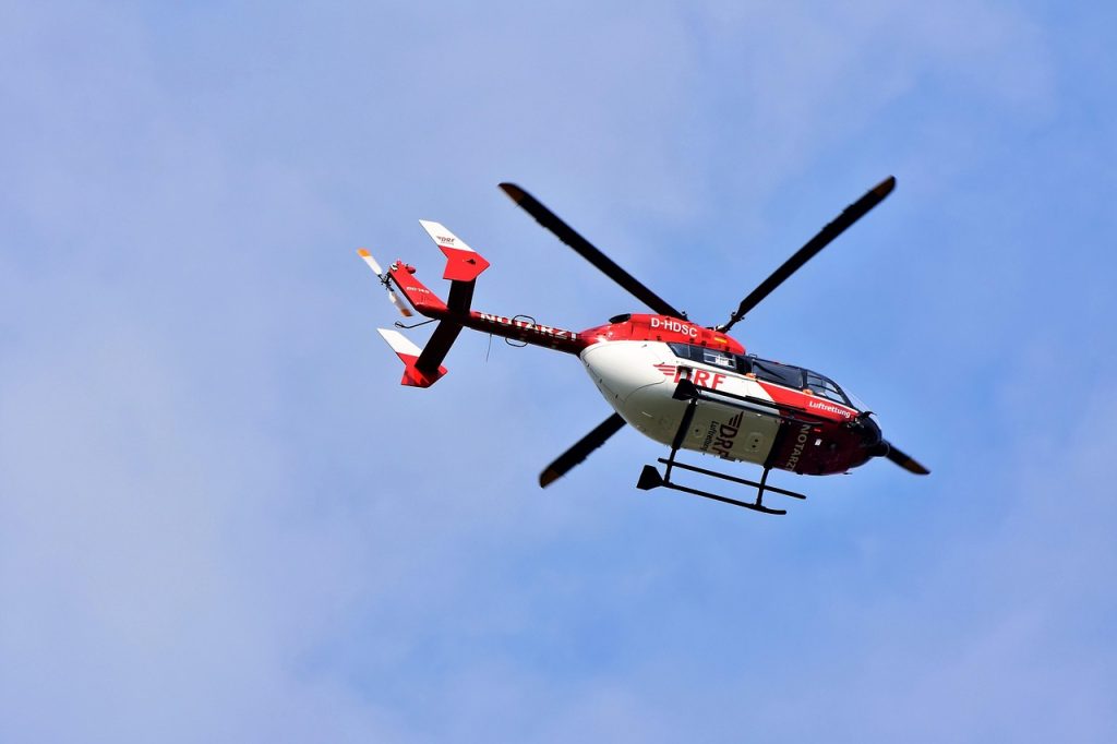 helicopter, mountain rescue