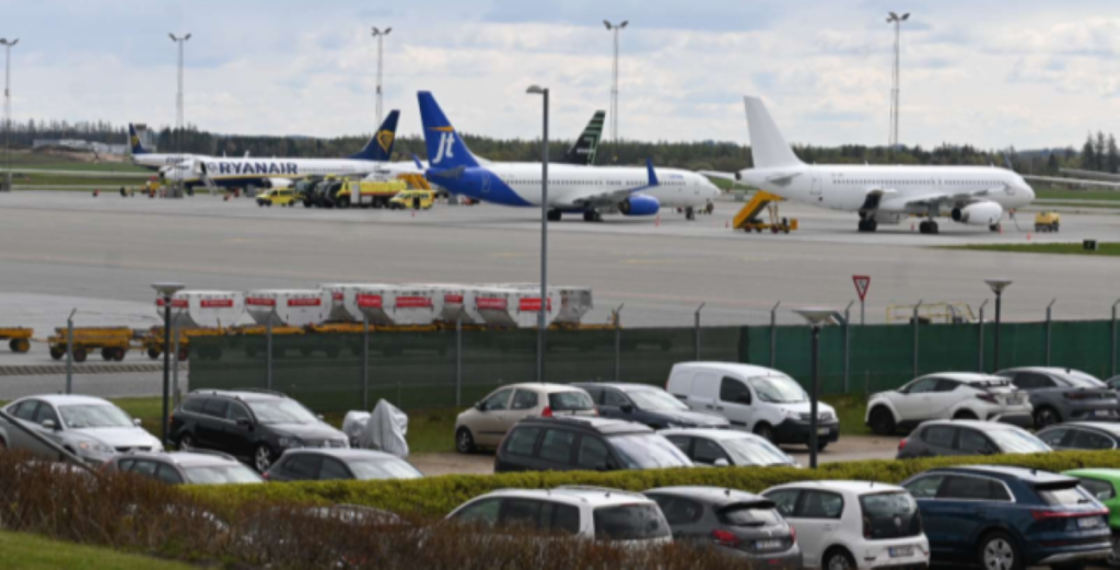 lufthavn københavn airport copenhagen bomb threat