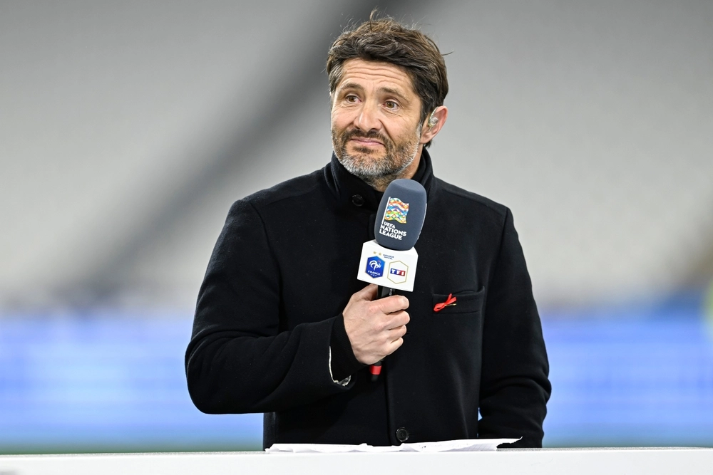 Bixente,Lizarazu,For,Telefoot,On,Tf1,Tv,During,The,Uefa