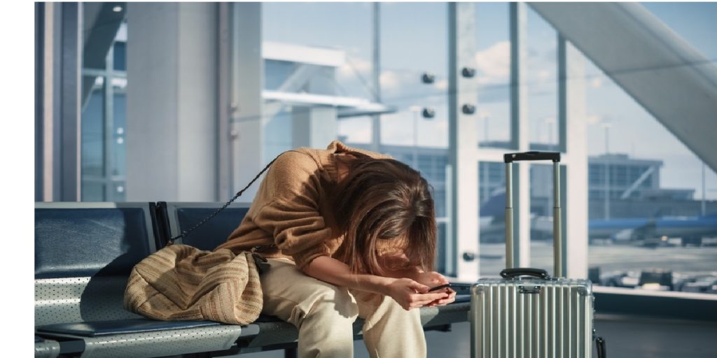 missed flight airport