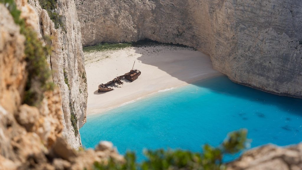 shipwreck cove greece