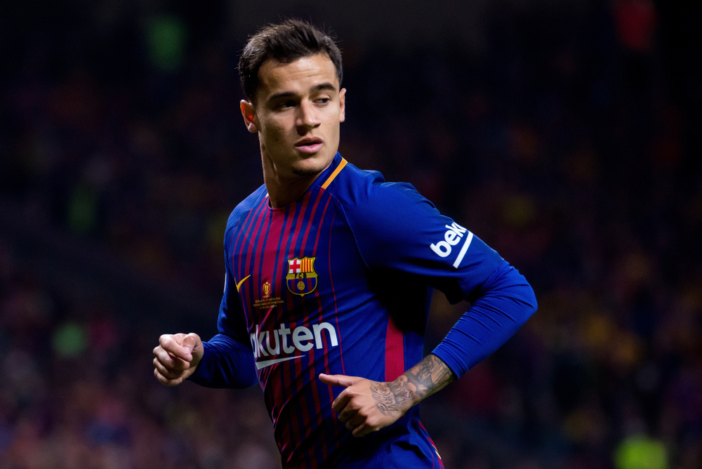 Madrid,-,Apr,21:,Coutinho,Plays,At,The,Copa,Del