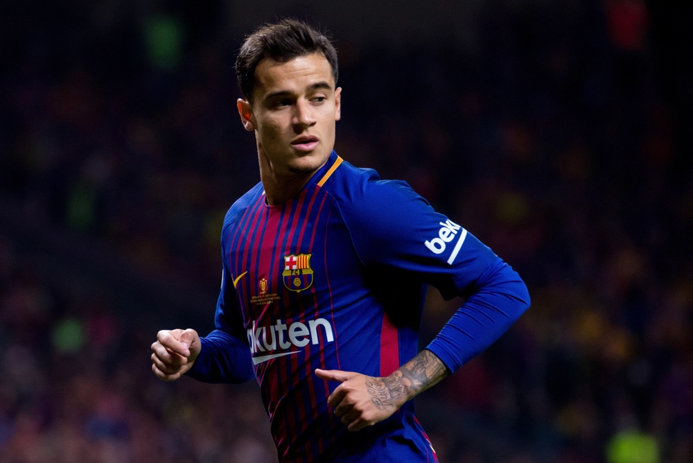 Madrid,-,Apr,21:,Coutinho,Plays,At,The,Copa,Del