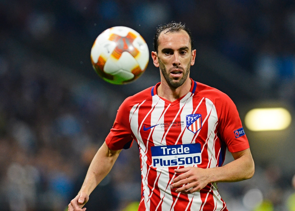 Lyon,,France,-,16,May,,2018:,Diego,Godin,Pictured,During