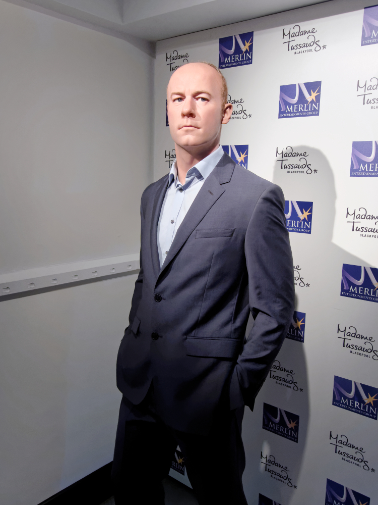 Blackpool,,January,14:,Madame,Tussauds,Blackpool,,Uk,2018.,Alan,Shearer