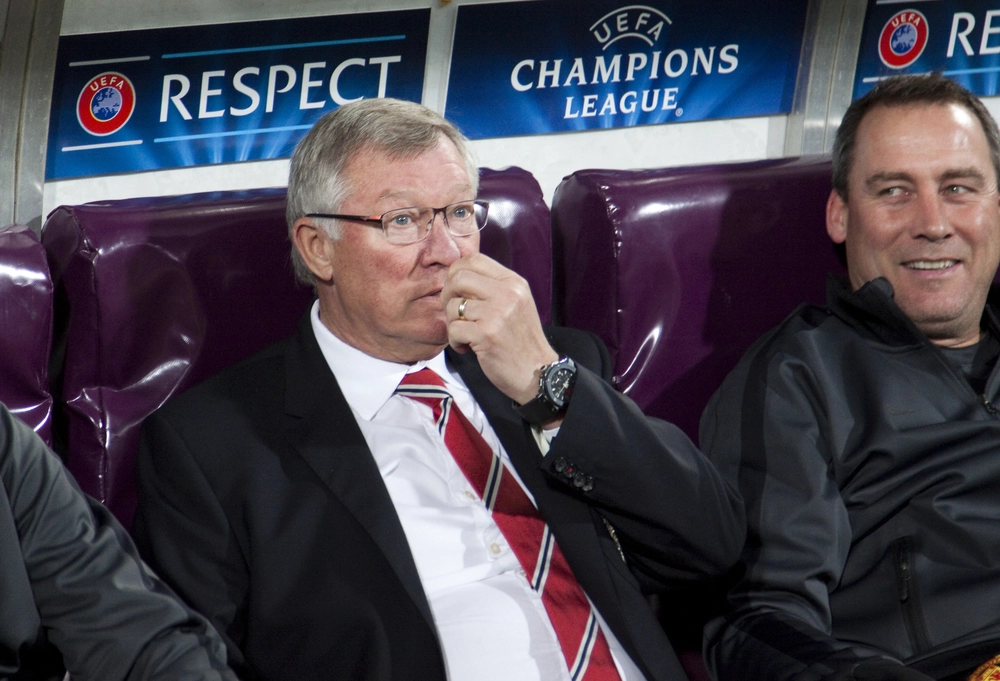 Cluj-napoca,,Romania,-,October,2:,Sir,Alex,Ferguson,(l),In