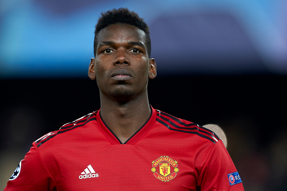 Paul,Pogba,Of,Manchester,United,During,The,Match,Between,Valencia