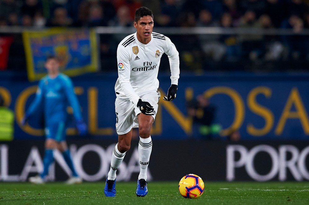 Raphael,Varane,Of,Real,Madrid,In,Action,During,The,Week