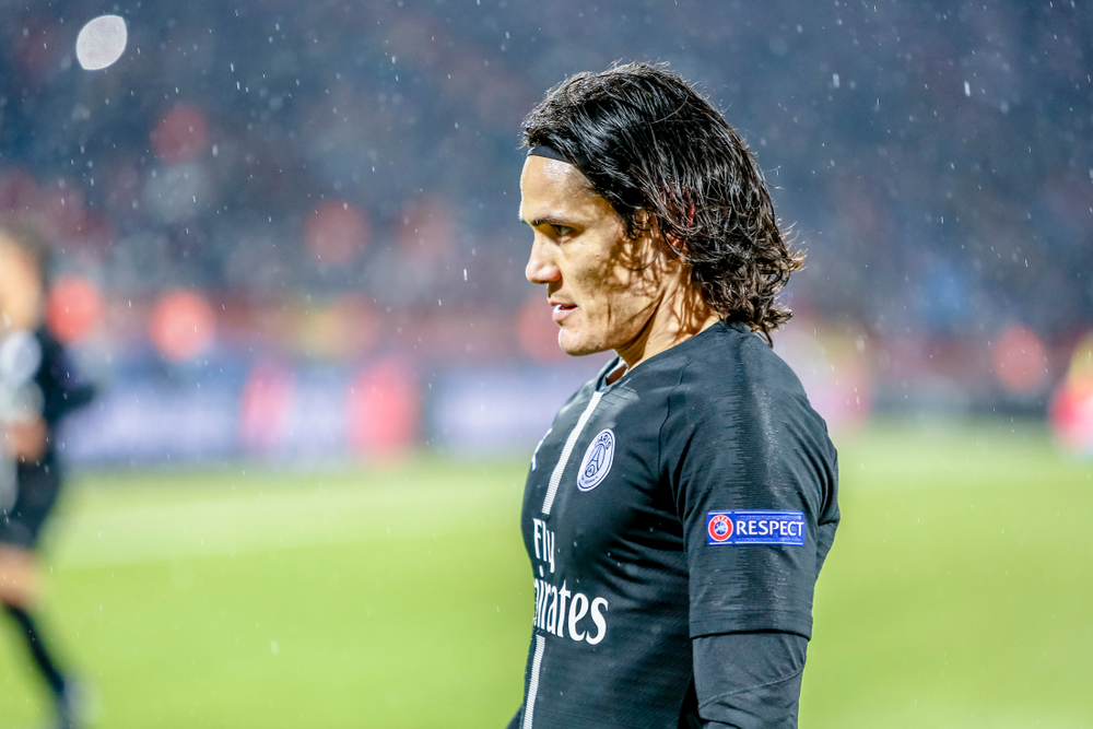 Belgrade,,Serbia,-,December,11,,2018;,Edinson,Roberto,Cavani,Gomez
