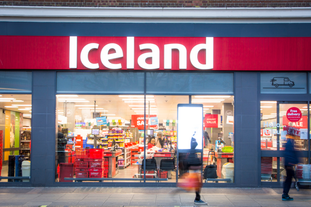 Iceland, shop, dagligvare, frysevarer, butikk, butik