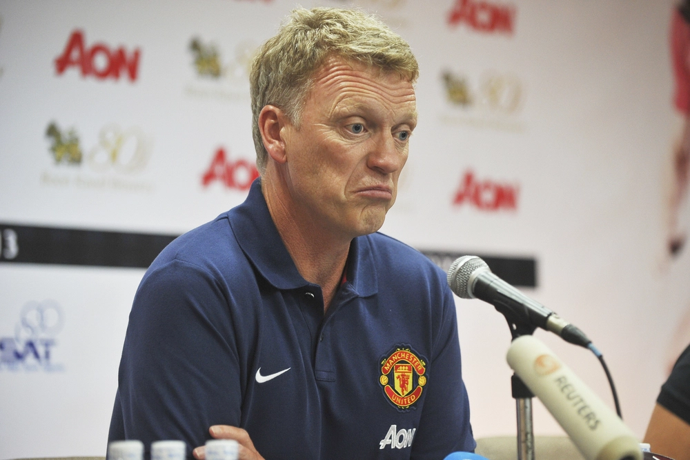 Bangkok,thailand-july12:,Manager,David,Moyes,Of,Manchester,United,Speaks,During,A