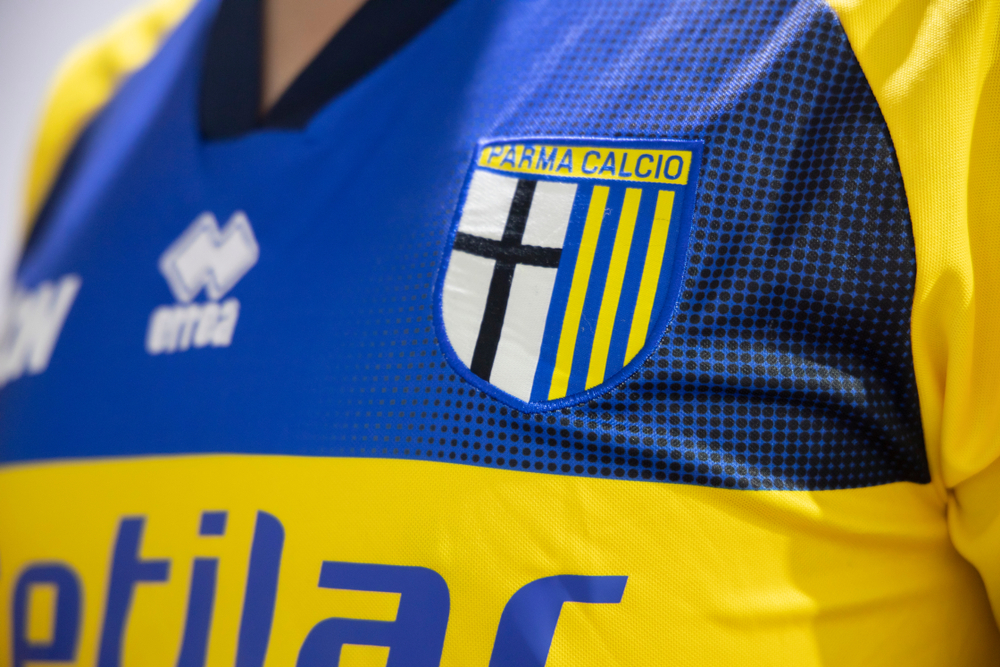 Bangkok,thailand-september,25:,The,Logo,Of,Parma,Calcio,Football,Club,On