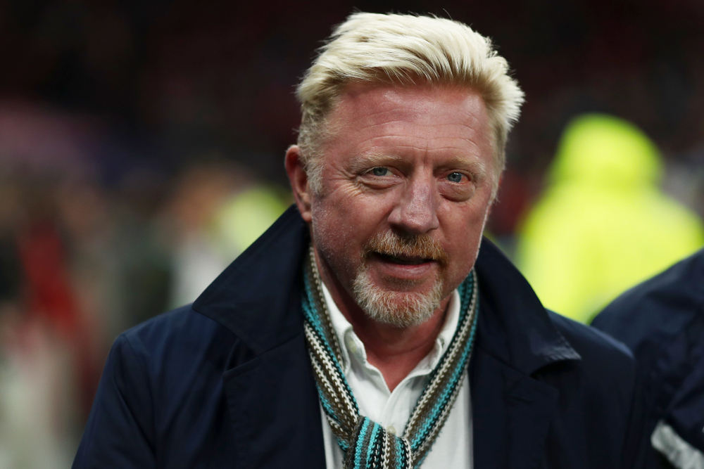Former,Tennis,Star,,Boris,Becker,Was,In,Attendance,-,Tottenham