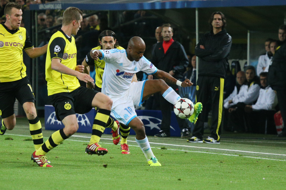 Dortmund,,Germany,-,Oct,1:,Andre,Ayew,(marseille),Vs.,Sven
