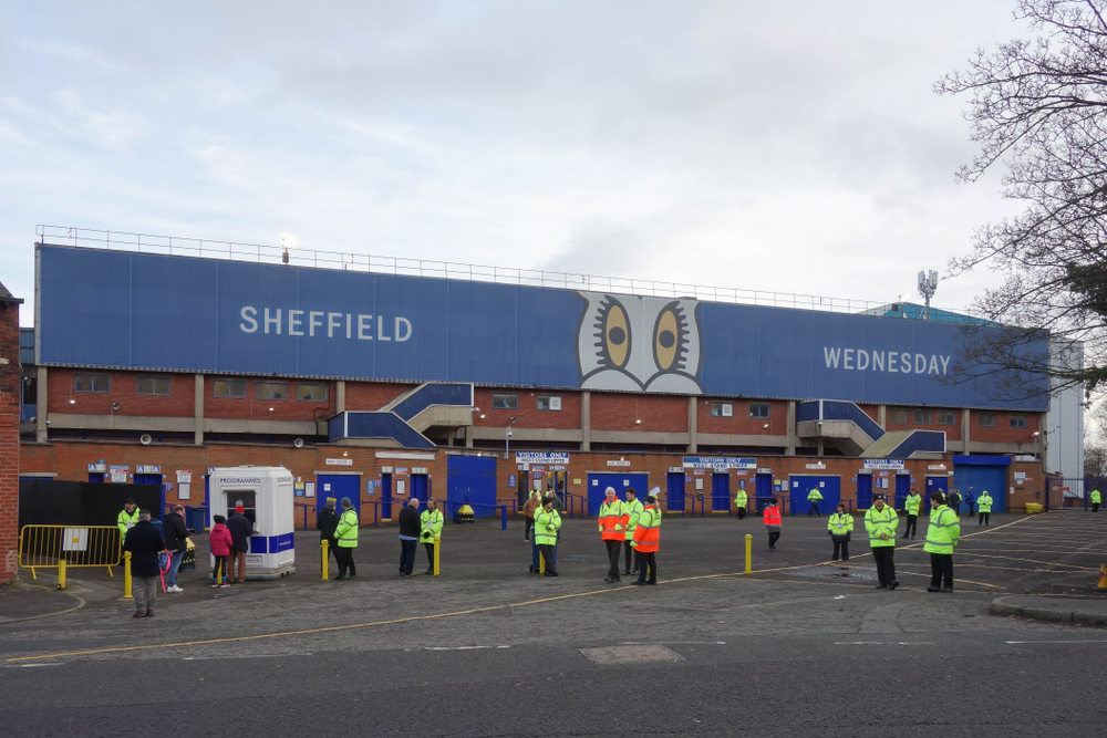 Sheffield,,England,-,December,7,,2019:,View,Of,Leppings,Lane