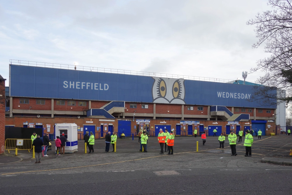 Sheffield,,England,-,December,7,,2019:,View,Of,Leppings,Lane