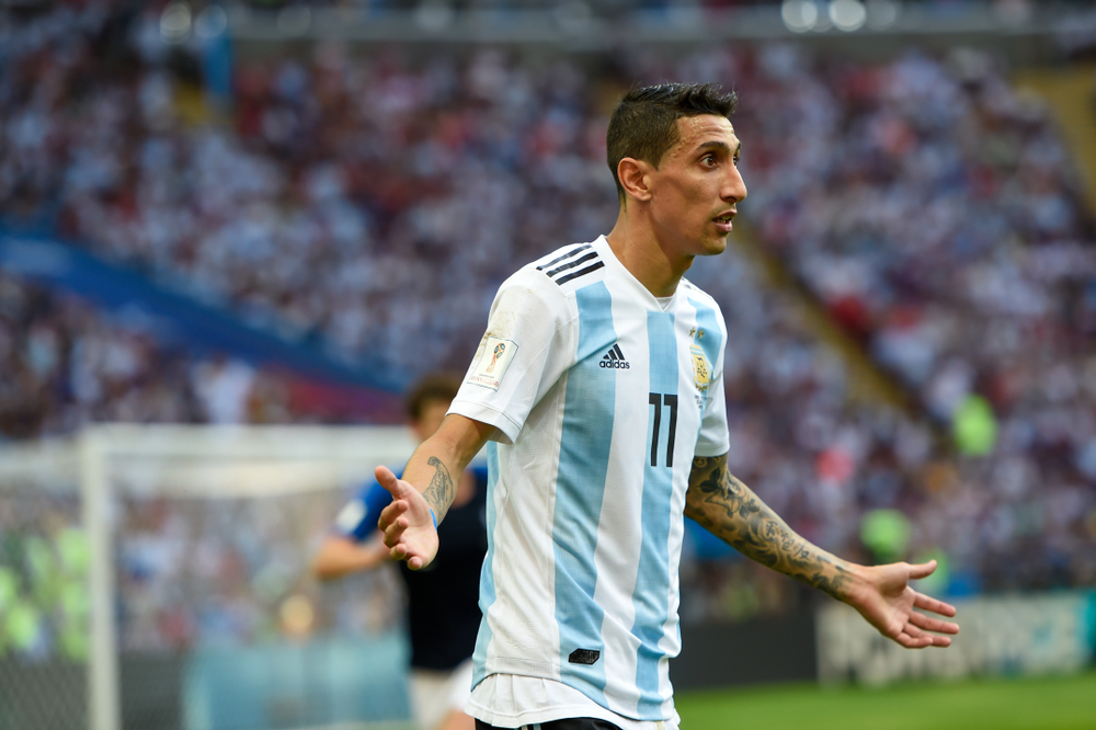 Azan,,Russia,-,June,30:,Angel,Di,Maria,Of,Argentina