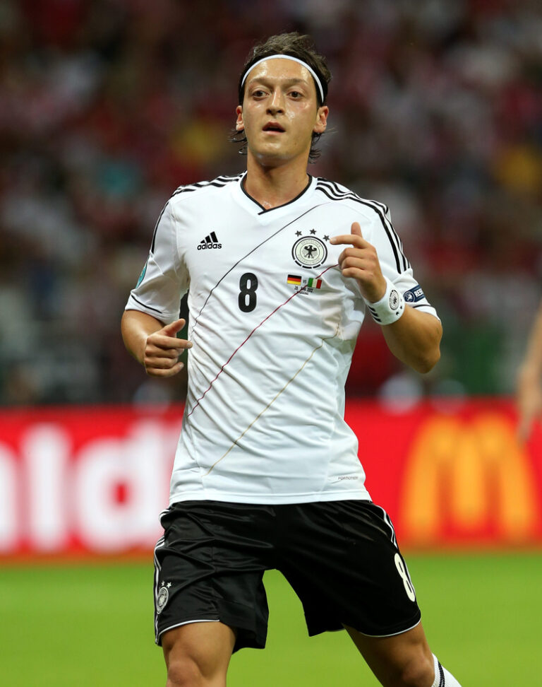 Warsaw,,Poland,-,June,28,,2012:,Mesut,Ozil,Looks,On