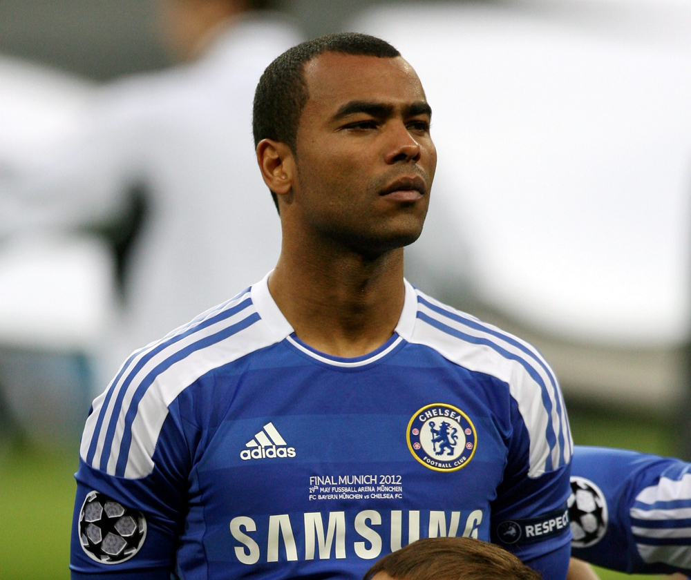 Munich,,Germany,-,May,19,,2012:,Ashley,Cole,Looks,On