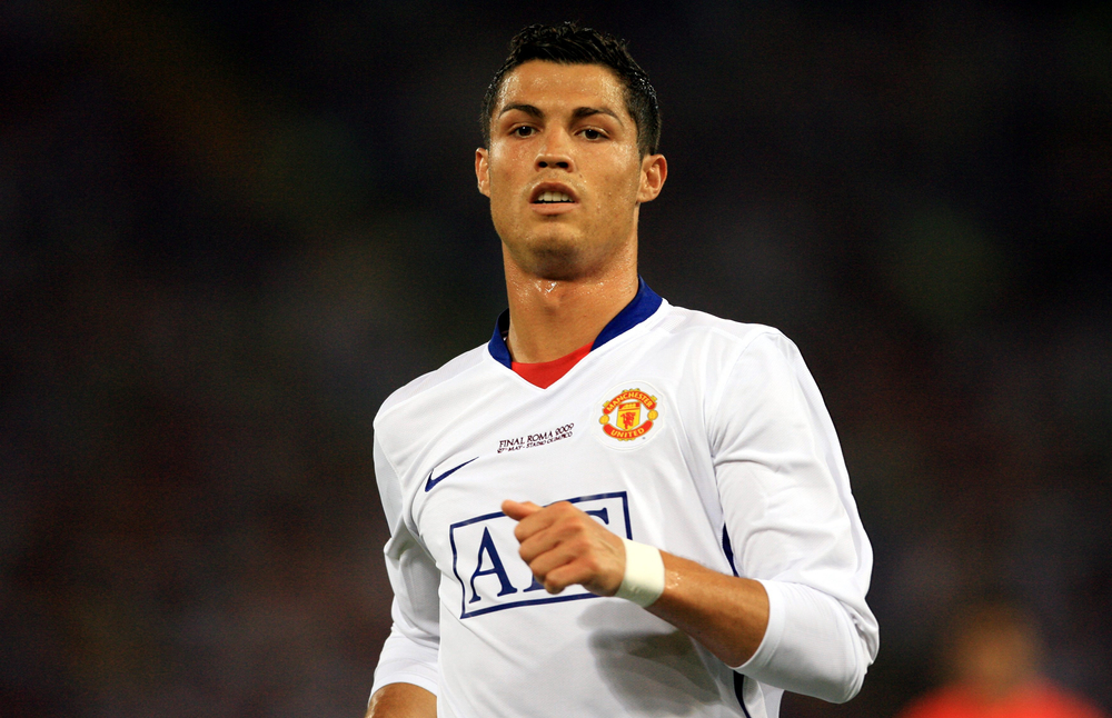 Rome,,Italy,-,May,27,,2009:,Cristiano,Ronaldo,Looks,On