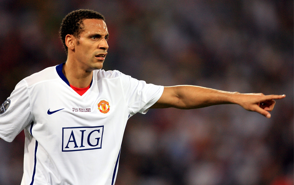Rome,,Italy,-,May,27,,2009:,Rio,Ferdinand,Gestures,During