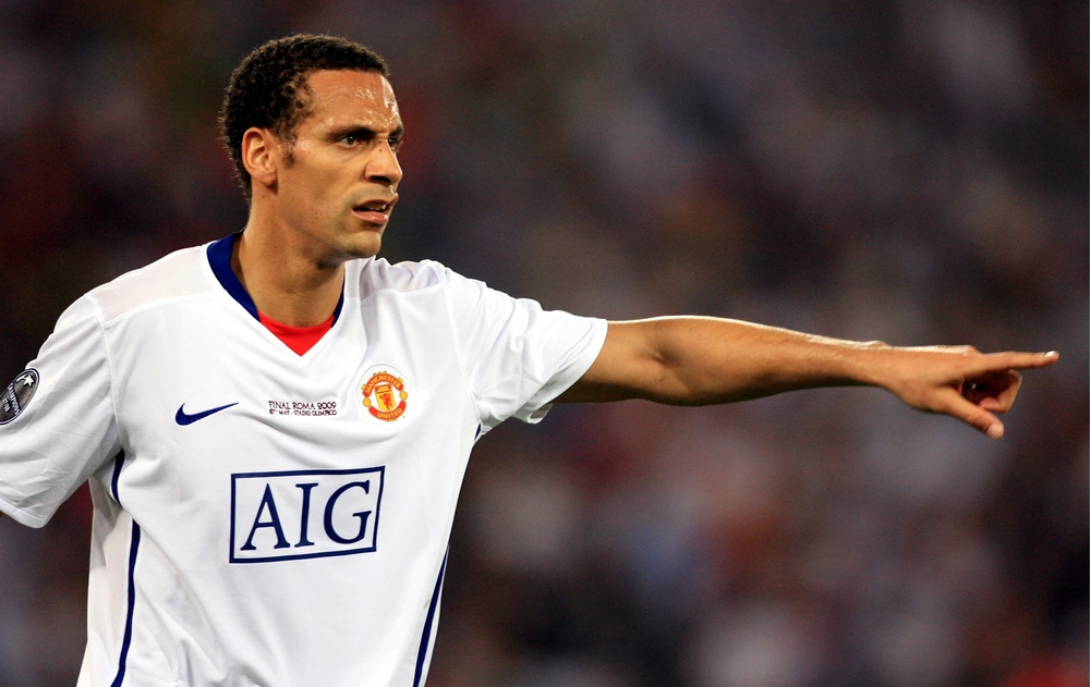 Rome,,Italy,-,May,27,,2009:,Rio,Ferdinand,Gestures,During